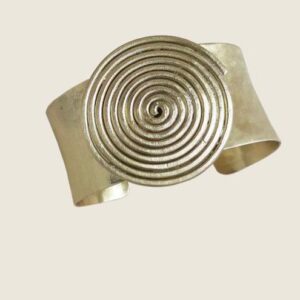 Pulsera bronce espiral ✰